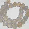 This listing is for the 29 pcs of Natural Chalcedony Smooth Round Beads in size of 5 mm approx,,Length: 14 inch,,Total Pcs: 29